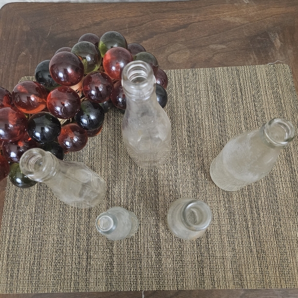 Vintage Glass Jars Found Object Nevada Mining VTG Decor Heinz Anchor - Picture 4 of 16